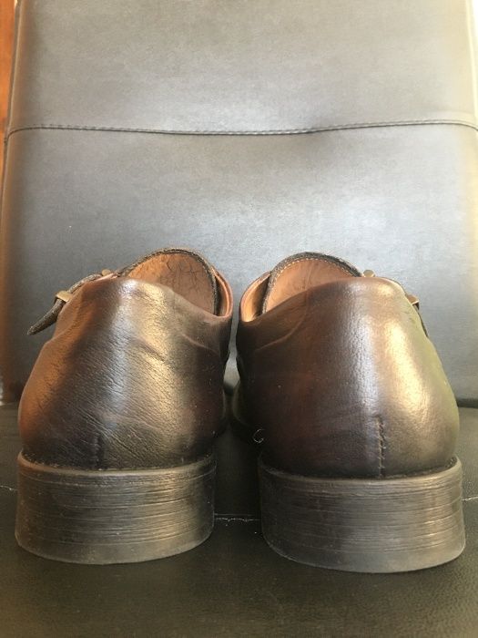Туфлі монки Zara, Португалія натуральна шкіра 44р 29,5см