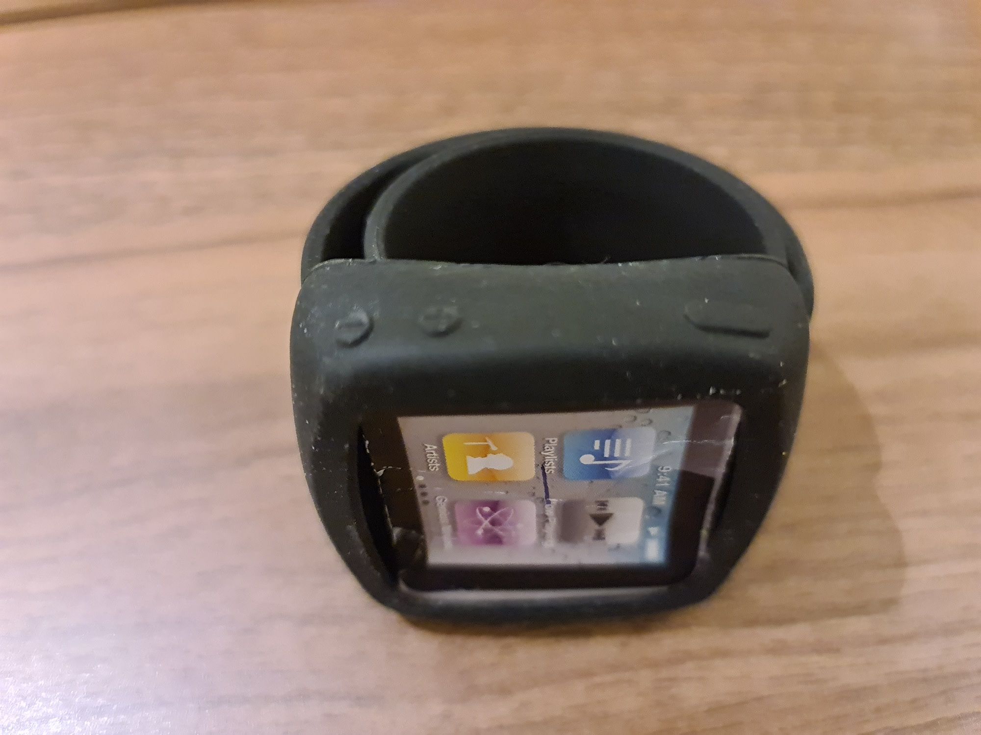 Bracelete para ipod nano em silicone