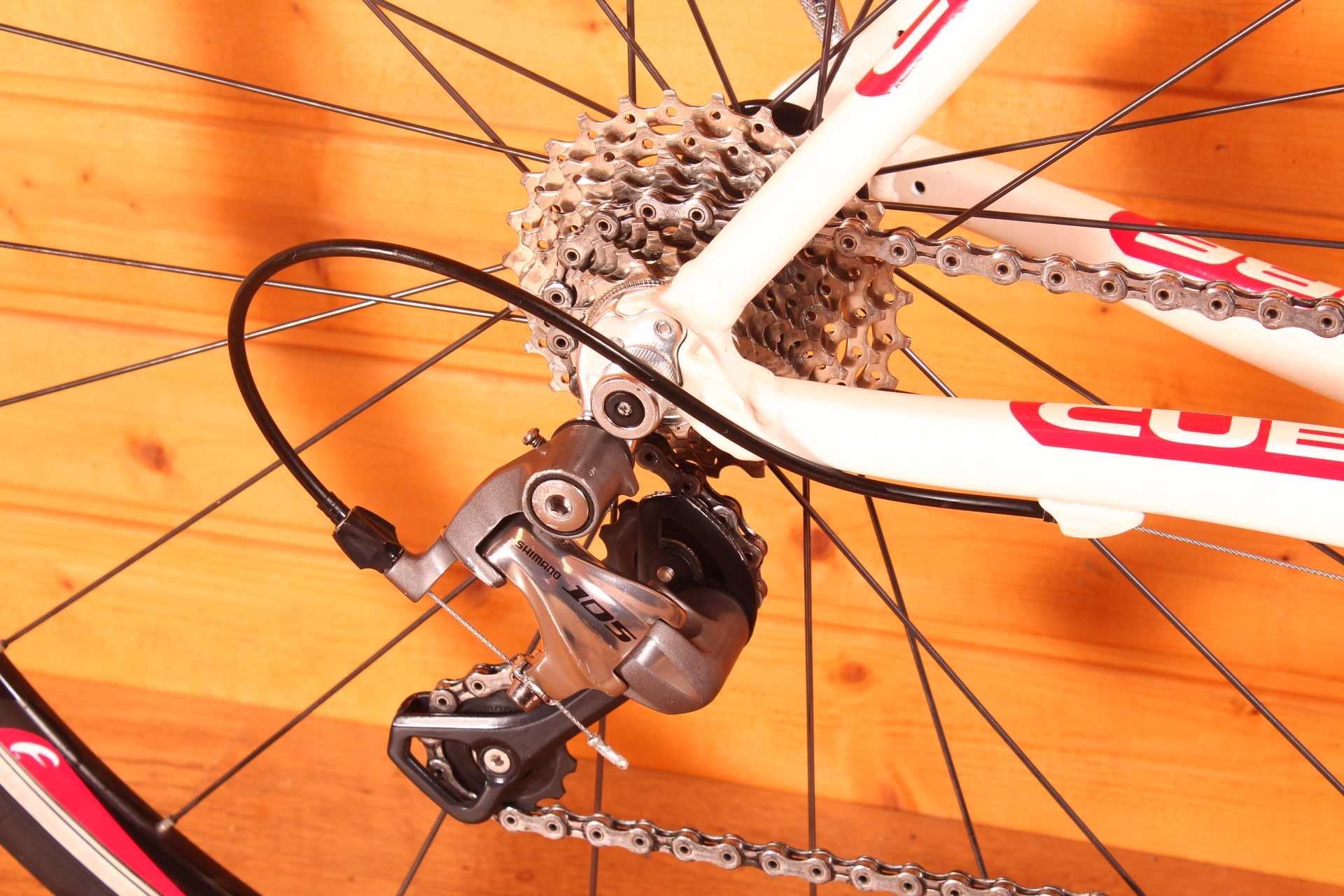 Rower Cube Peloton, alu/karbon, Shimano 105, roz 48/52, stan BDB !!!