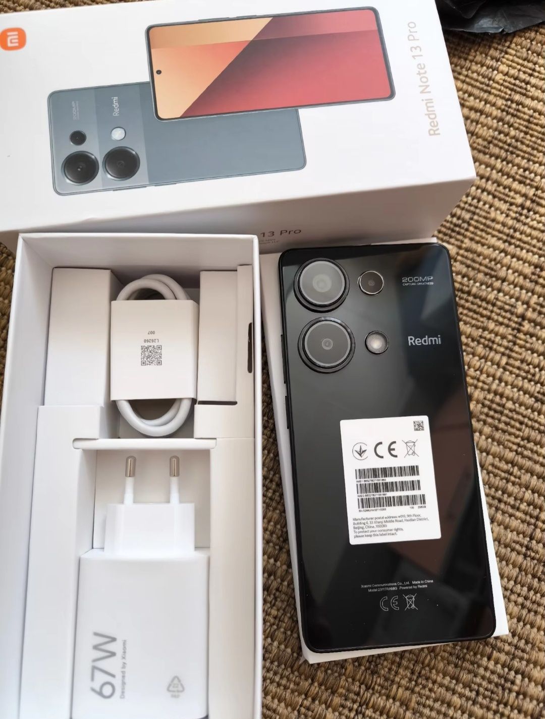 Redmi note 13 pro 4G 8/256NFC  Global Version NEW + чехол