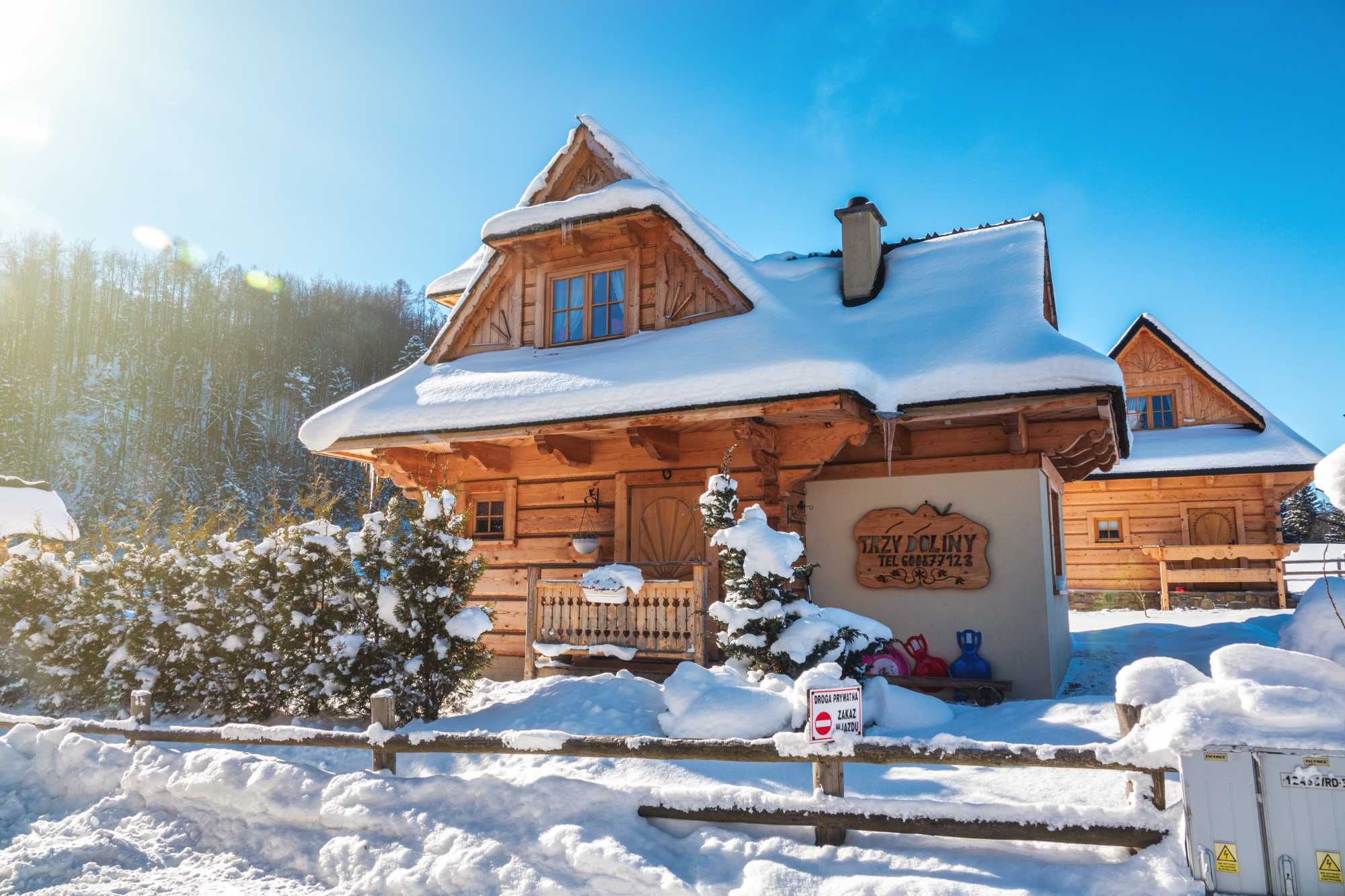 Dom, Domek Zakopane "Trzy Doliny" Noclegi balia, jacuzzi, grill, tatry