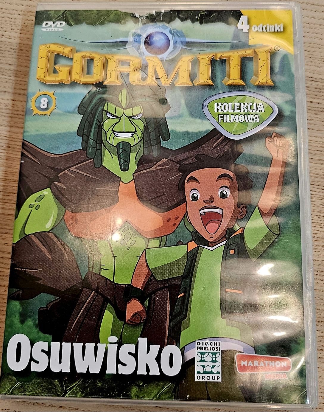 Gormiti 8 Osuwisko serial dvd 3 odcinki