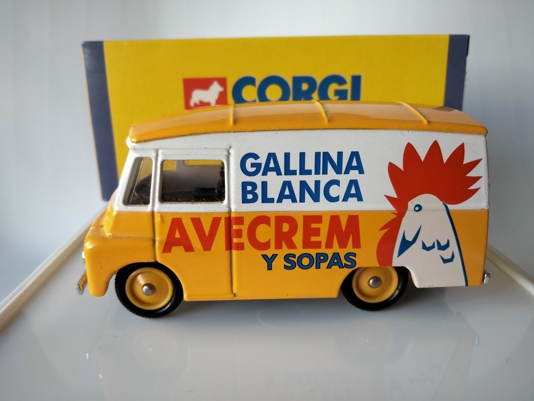 1/64 Morris LD 150 Van "Gallina Blanca" - 1959 (Corgi)