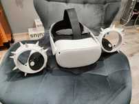 Gogle VR Meta Quest 2 z bogatym wyposażeniem dodatkowym