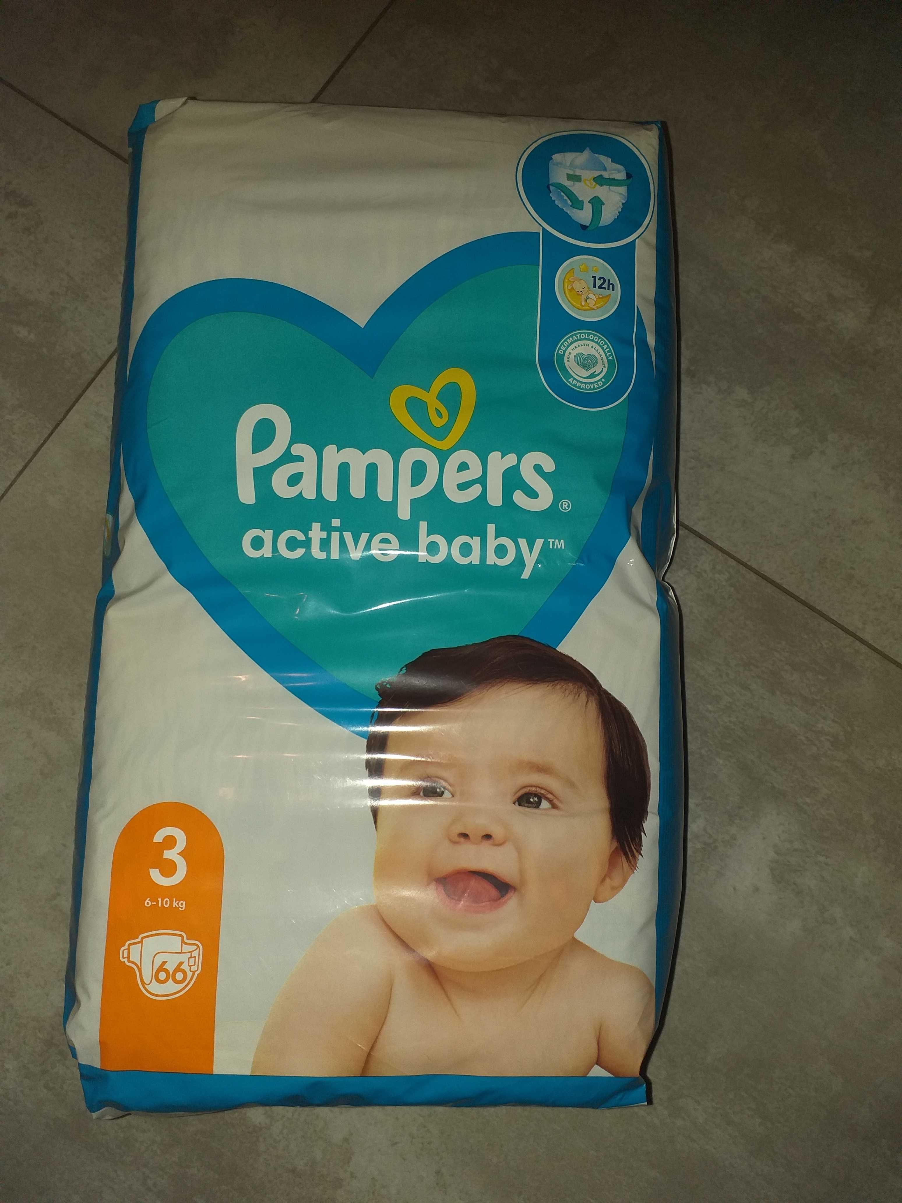 Pieluchy Pampers Active Baby 3