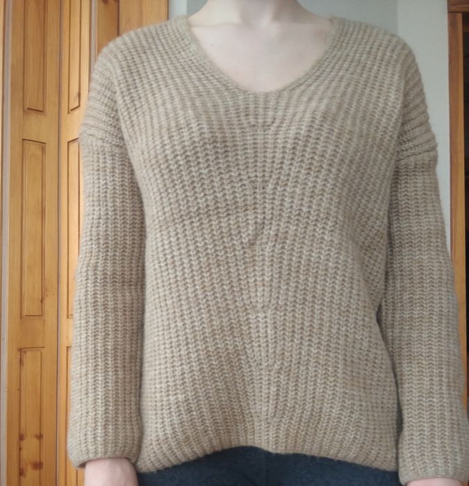 Sweter beżowy Answear r. S / 36 jak reserved