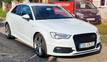 Audi A3 S-LINE Klimatronik NAVI Podgrz.fotele PDCx2 SerwisASO BIKSENON Perła