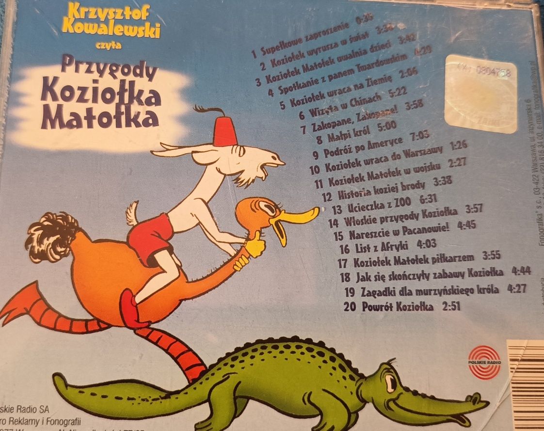 Przygody Koziołka Matołka CD