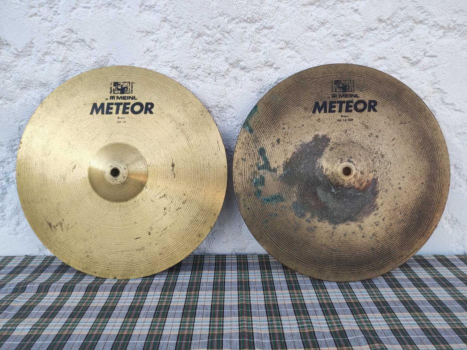 Meinl Meteor Brass Hi Hat 14"