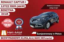 Renault Captur Bezwypadkowy, Klima, Navi, Zarejestrowany w Polsce VAT-marża!