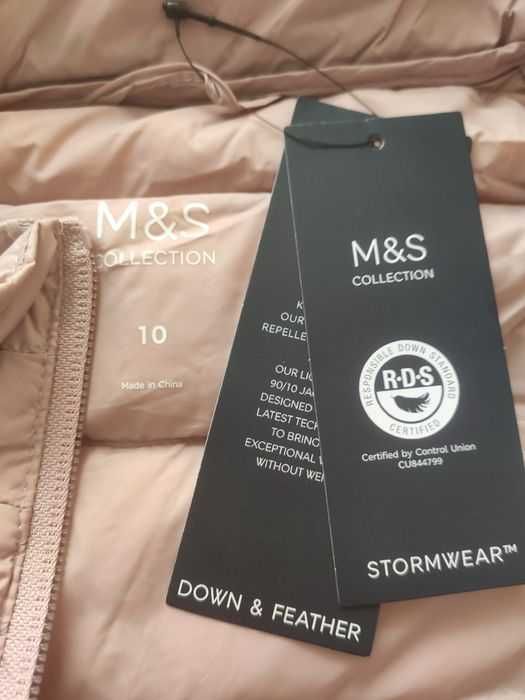 Marks & Spencer kurtka puchowa na wiosnę/jesień - nowa z metkami