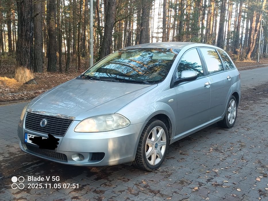 Fiat Croma 1.9 JTD 150-koni z Włoch zamiana na busa dostawczy