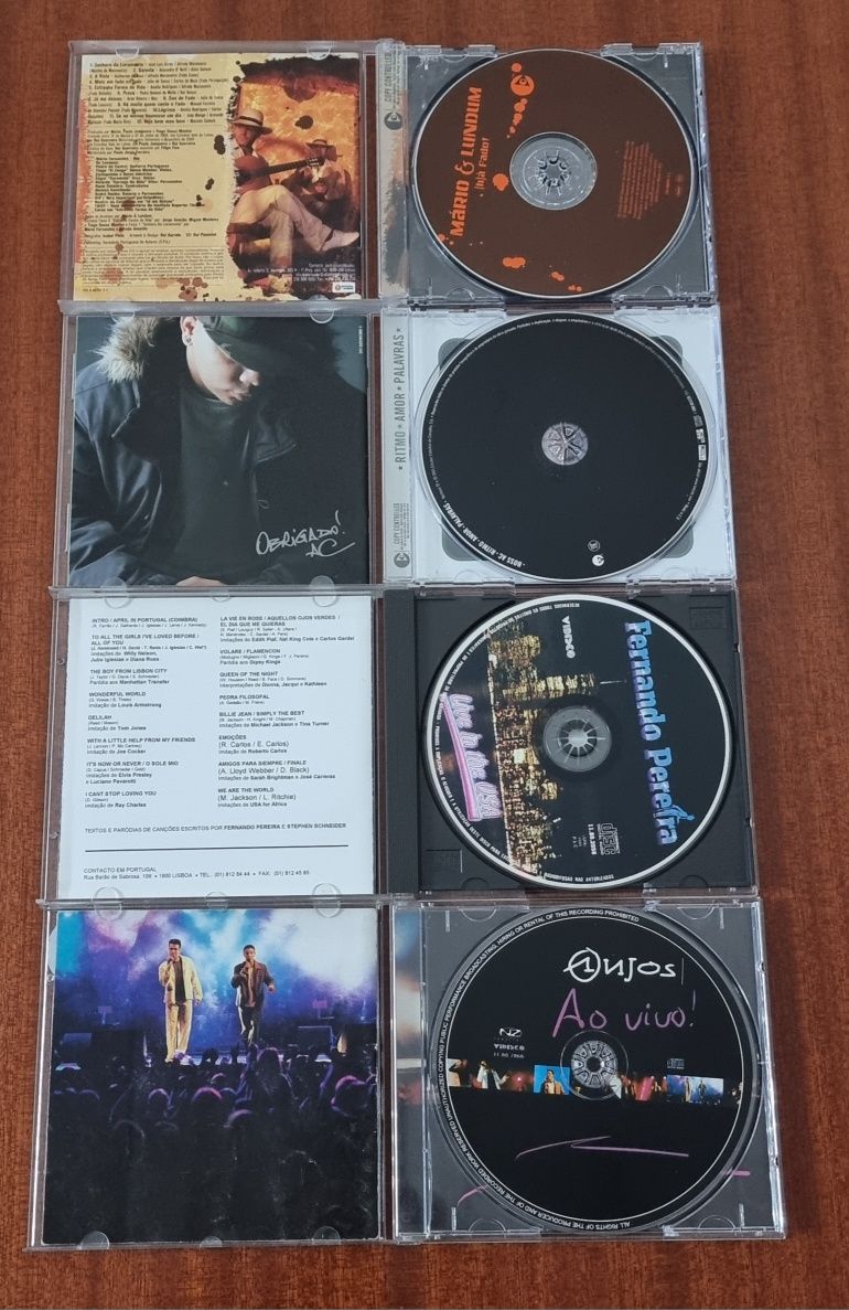 CDs de Música Portuguesa - 8 CDs