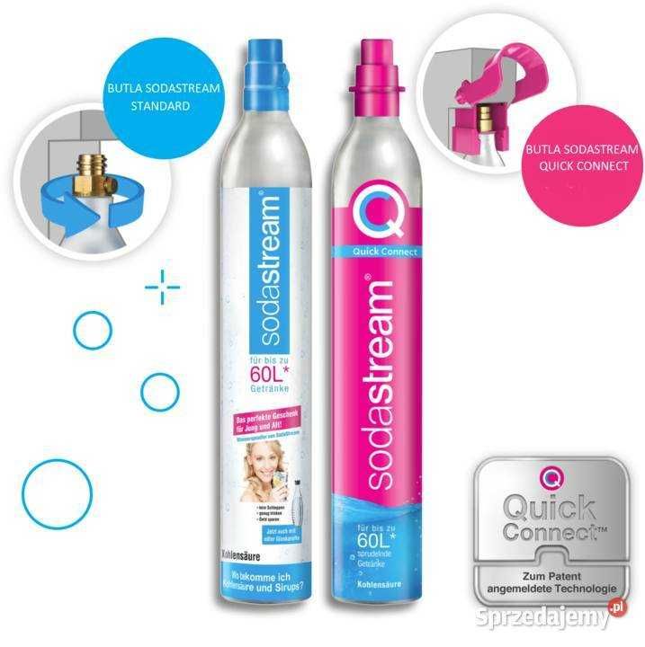 Wymiana nabicie napełnienie nabój sodastream Delikatesy Groszek Mroków