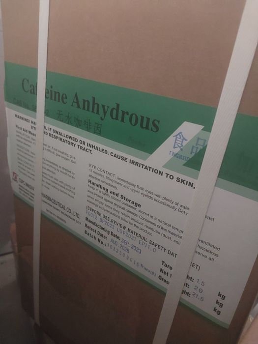 Kofeina bezwodna 20 kg