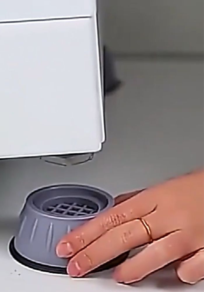 4 pés anti vibratórios para máquinas