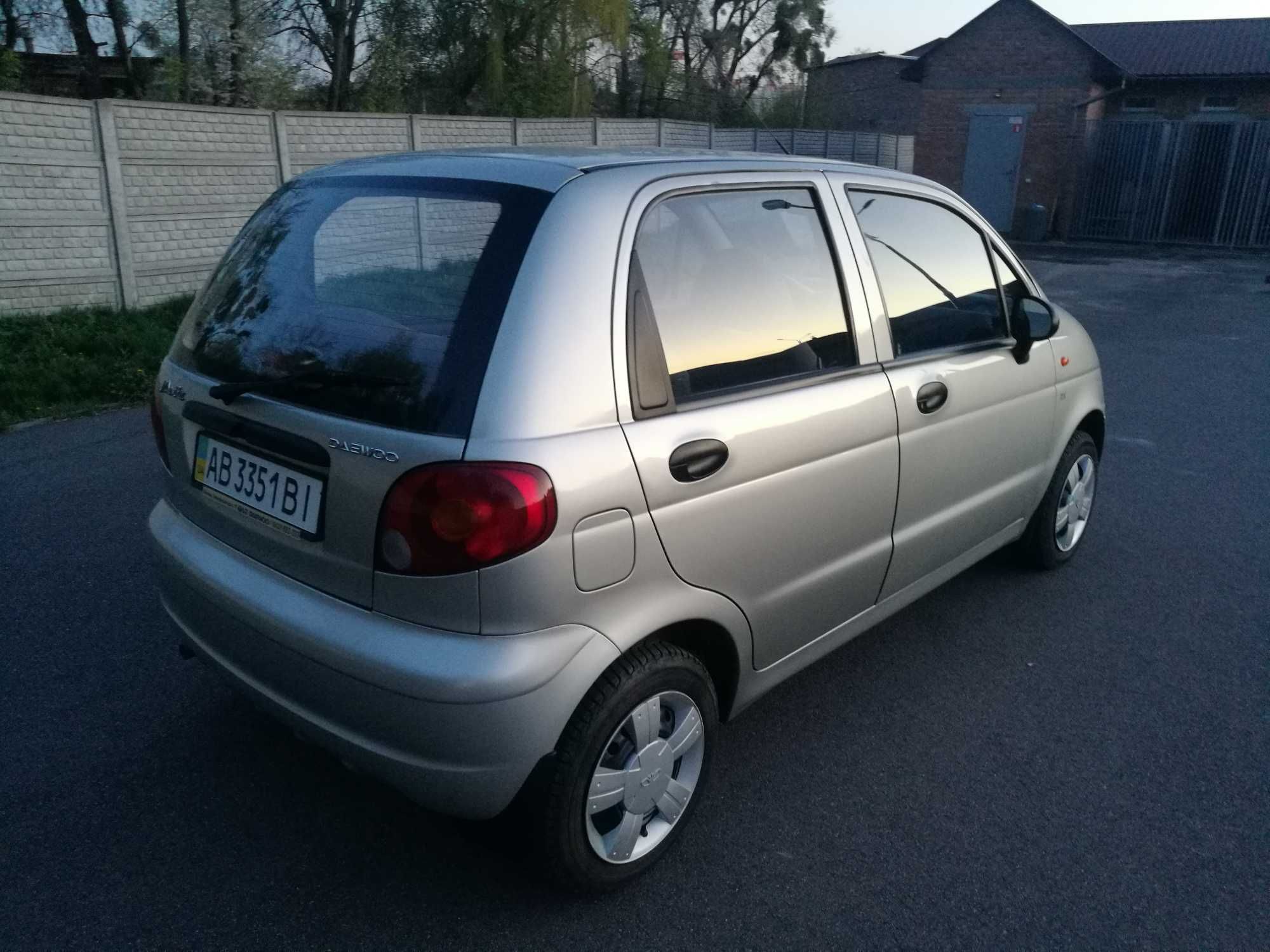 Daewoo Matiz 2011г 0.8 бензин в отличном состоянии