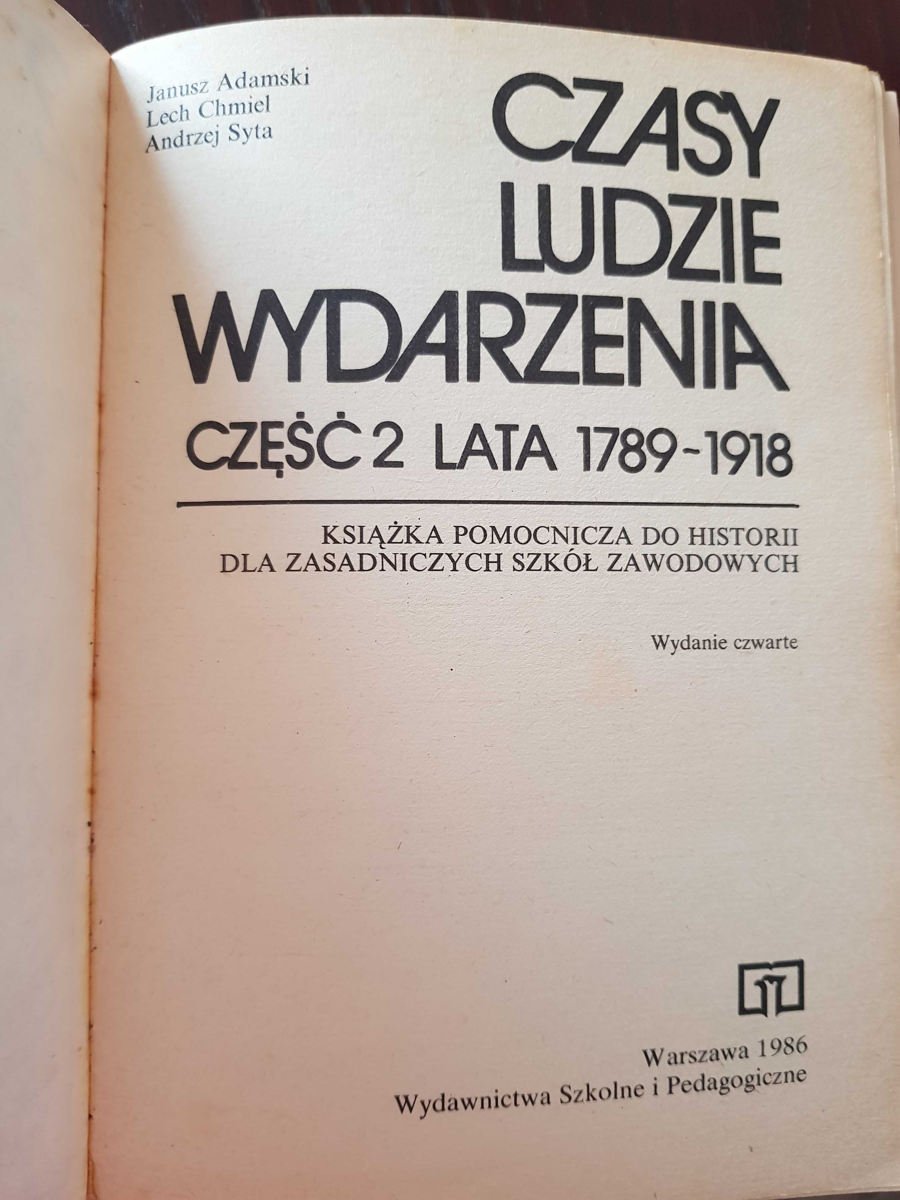 Czasy Ludzie Wydarzenia