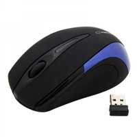 Esperanza - mysz bezprzewodowa 2.4GHZ 3D OPT. USB ANTARES niebieska
