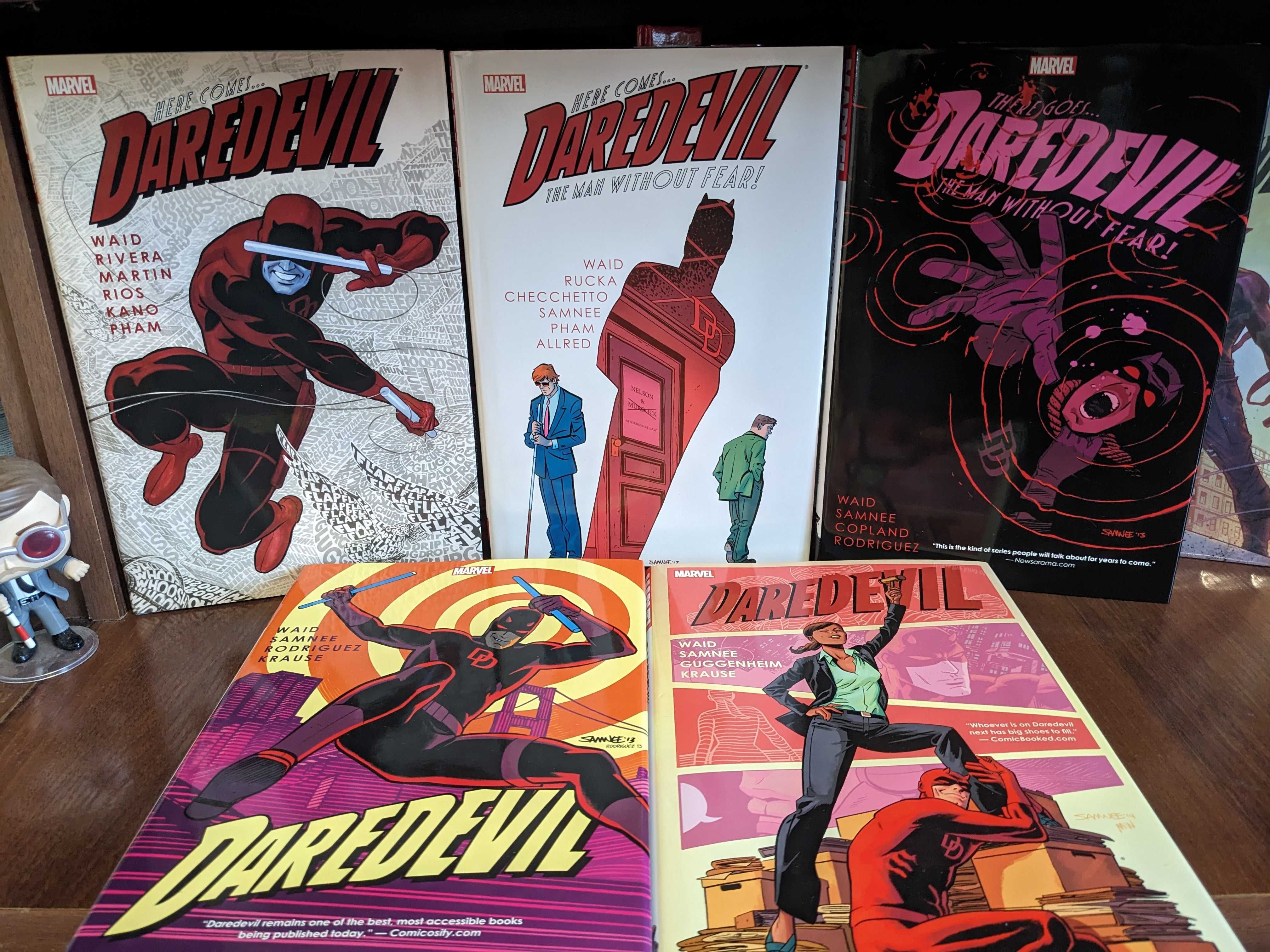 Марвел Комикс Сорвиголова/Daredevil by Mark Waid Hardcover Vol 1-5