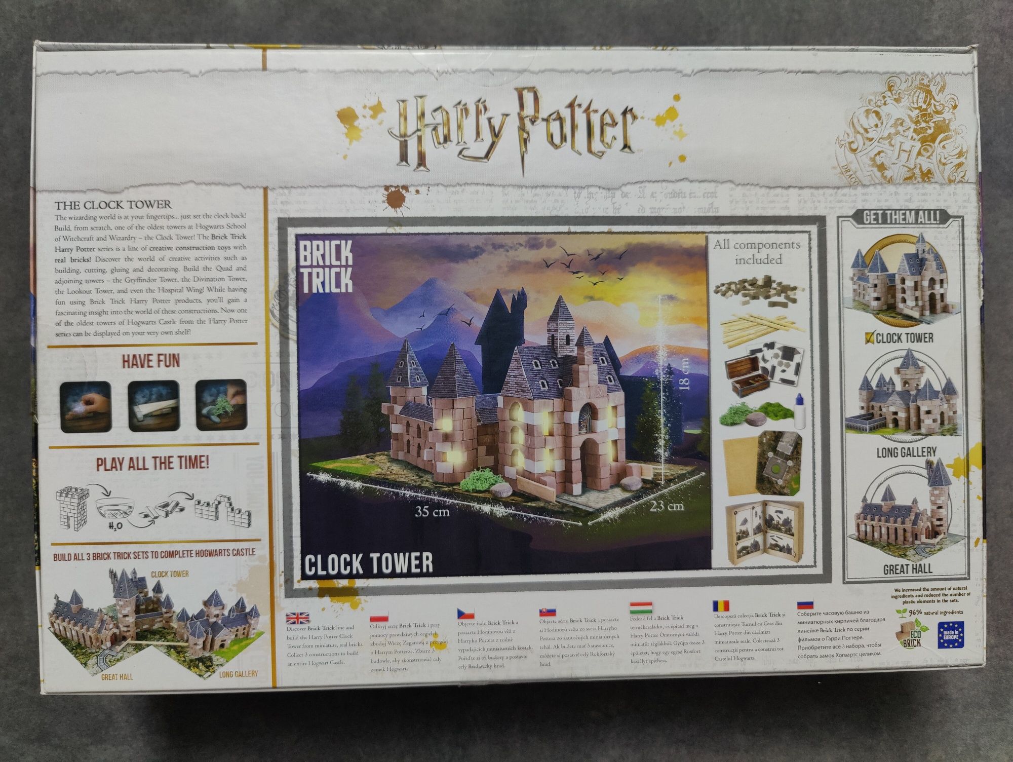 Brick Trick Harry Potter - klocki z cegły - Clock Tower