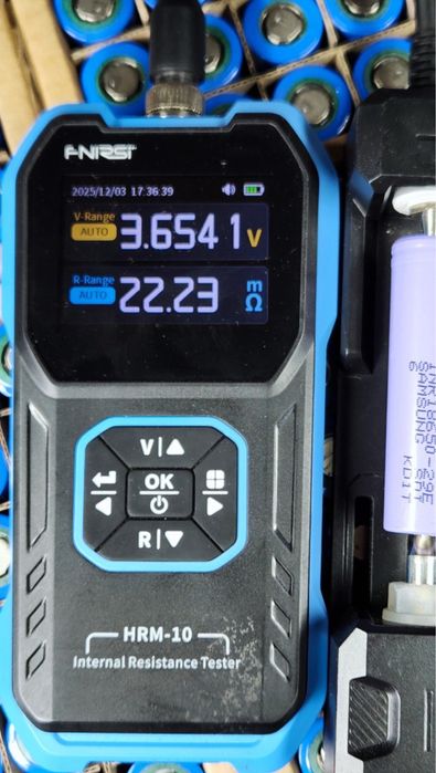 Є гарантія! Акумулятор 18650 Samsung v6 Робоча напруга: 3.0–4.2В