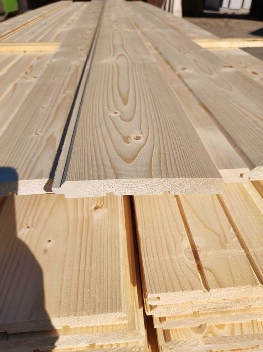 Deska elewacyjna świerkowa 19x150 mm Szalówka Podbitka