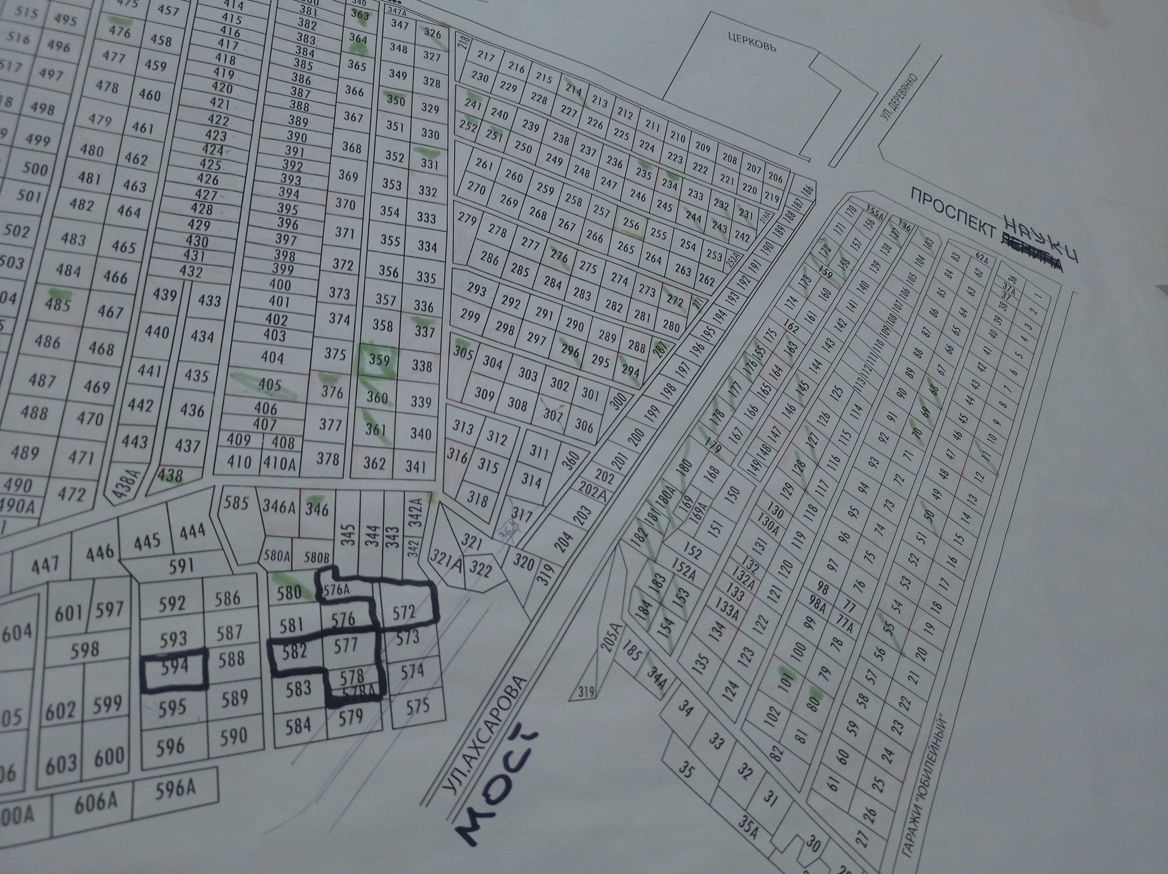 Продажа, аренда, обмен свои участки пр. Науки 65 и участок Р. Лозовая