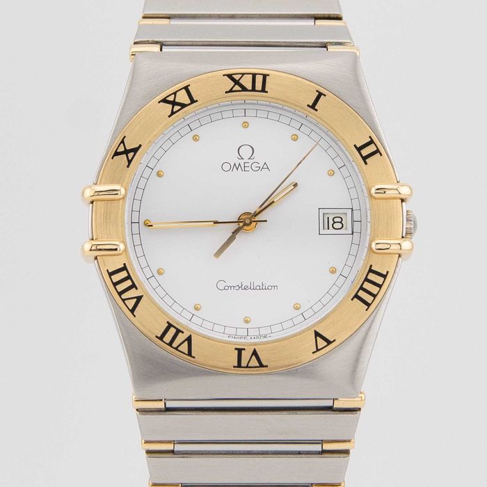 Omega Constellation 18k Żółte Złoto & Stal 33mm Kwarcowy - 1 Generacja