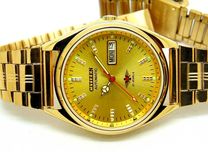 relógio de pulso masculino Citizen automático em ouro