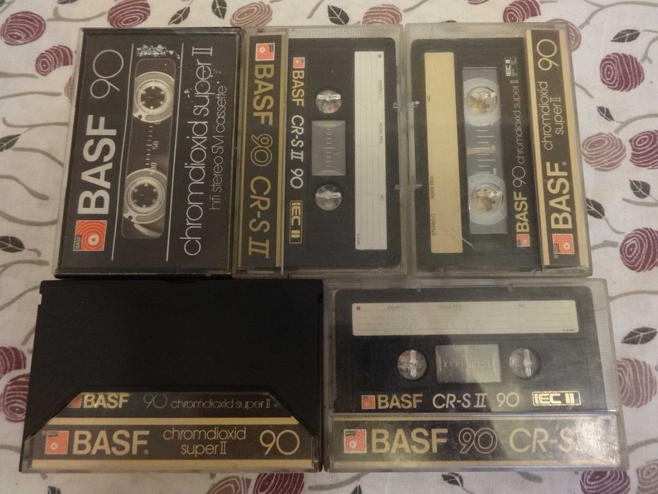 BASF - Kasety Magnetofonowe 10 sztuk High Position (CrO2)