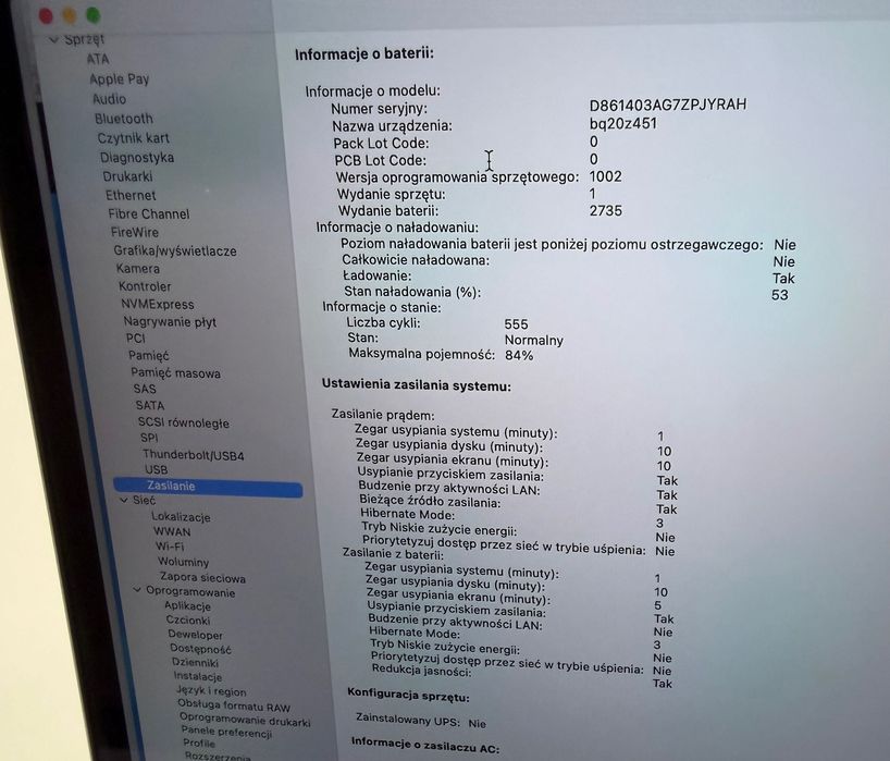 Macbook Air M1 13,3 16GB/512GB SSD,  Silver, 2021r