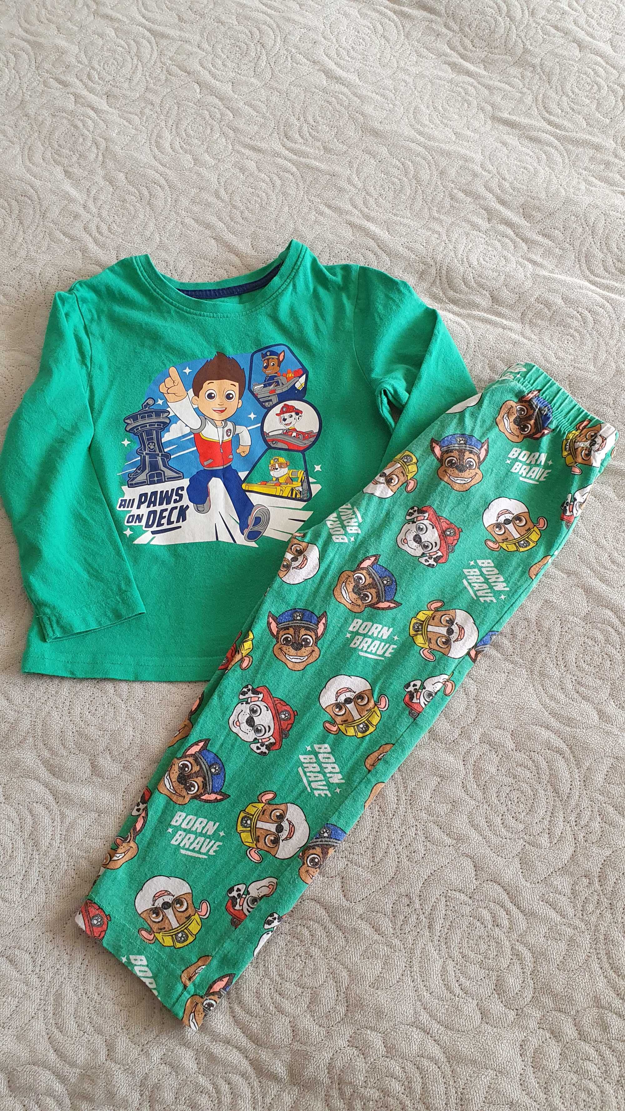 Primark Psi patrol piżama dla chłopca rozmiar 98