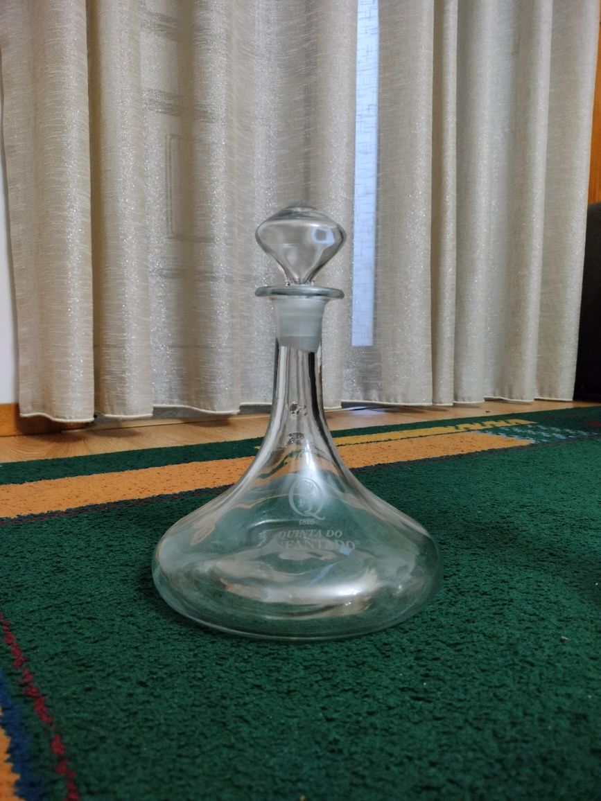Garrafa de cristal