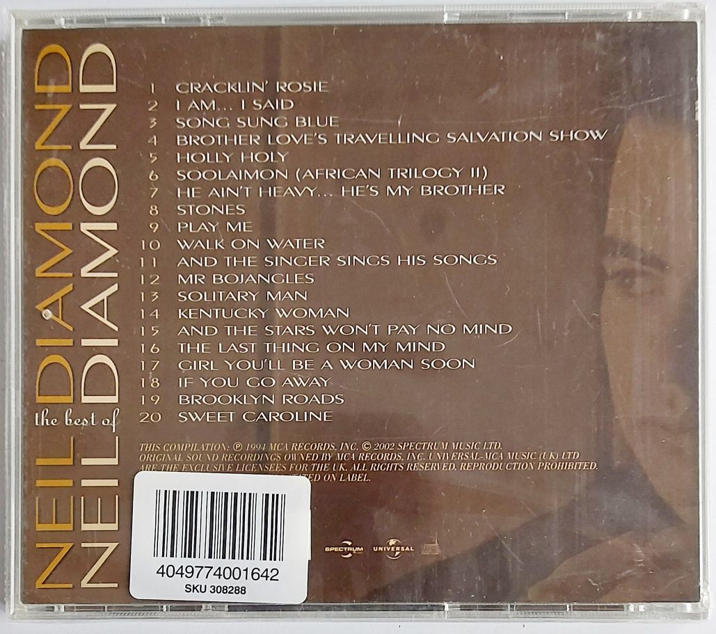 Neil Diamond The Best Of 2002r