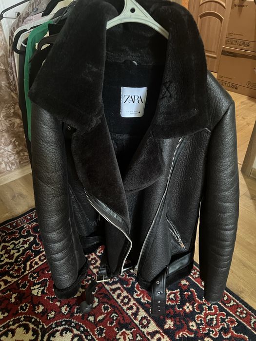 Дубленка zara розмір s
