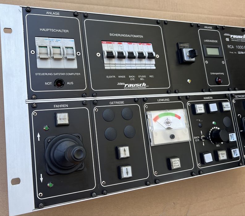 Panel operatorski kamery inspekcyjnej samojezdnej RAUSCH sterowanie