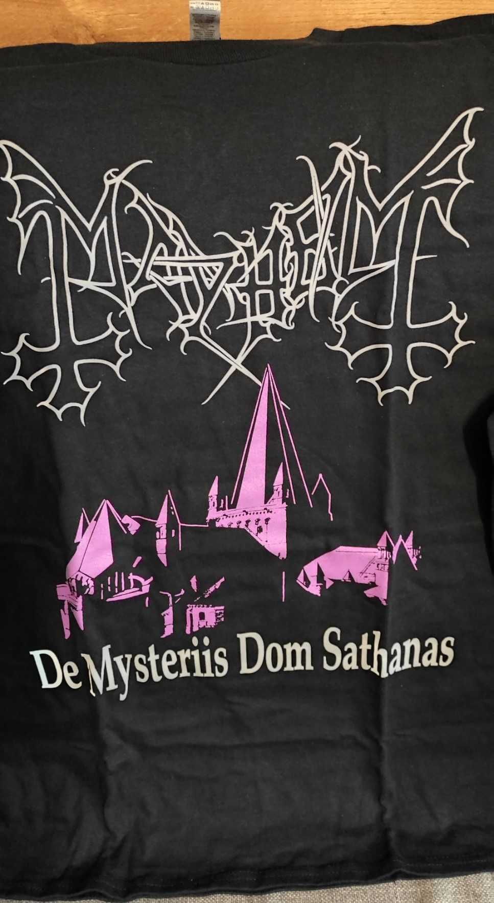 Mayhem De Mysteriis Dom Sathanas Gildan Longsleeve L Satyricon Taake