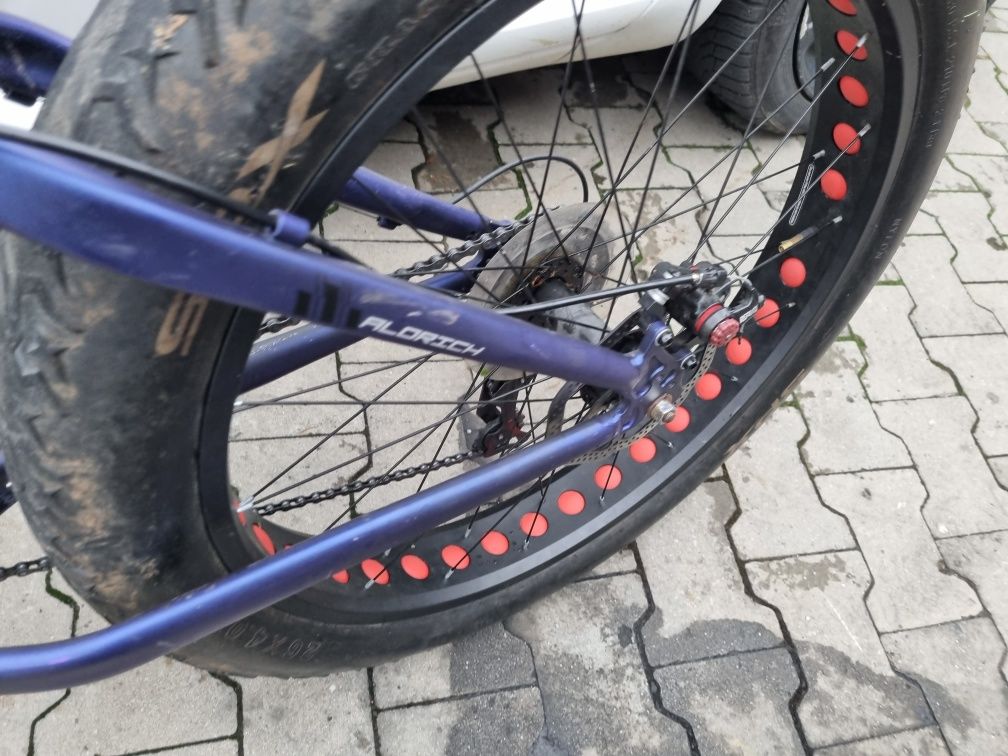 Rower Fat Bike Koła 26 cali Totem Szwajcaria FatBike 3x7 21 biegow