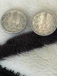 Moneta 1 zł z 1976r/bez znaku mennicy,sprzedam