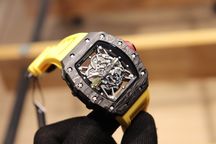 Zegarek Richard mille karbon kauczuk automat