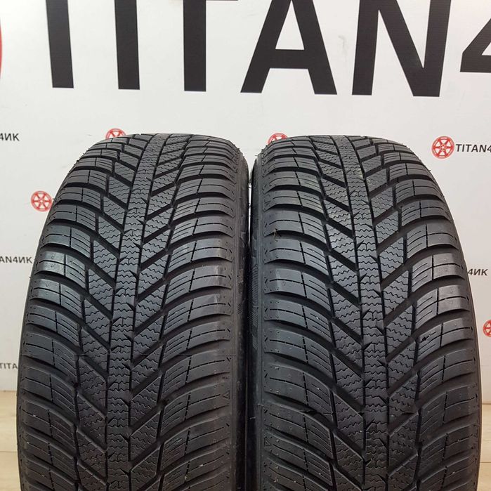 2шт 95% Шини всесезонні 195/55/15 Nexen NBlue 4 seasons покришки зима