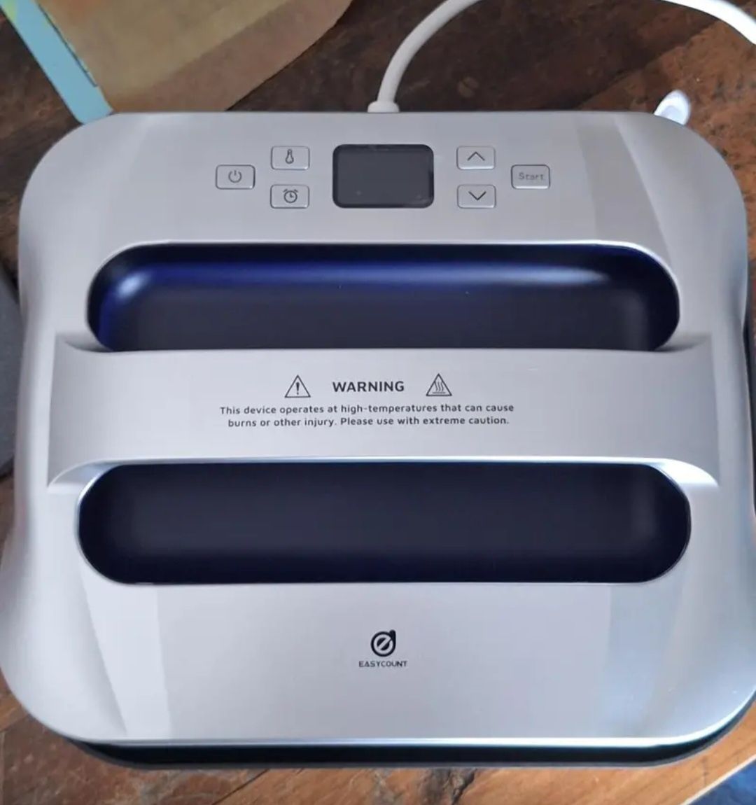 Термопрес Easycount 25х30 см для сублімації одягу