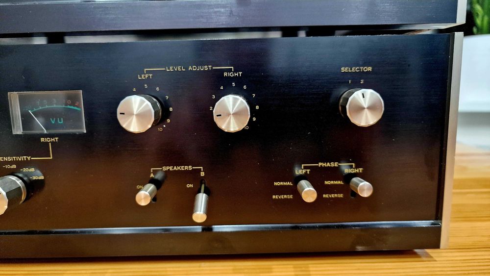 Wzmacniacz koncówka Sansui BA-150 preamp Sansui CAC-606