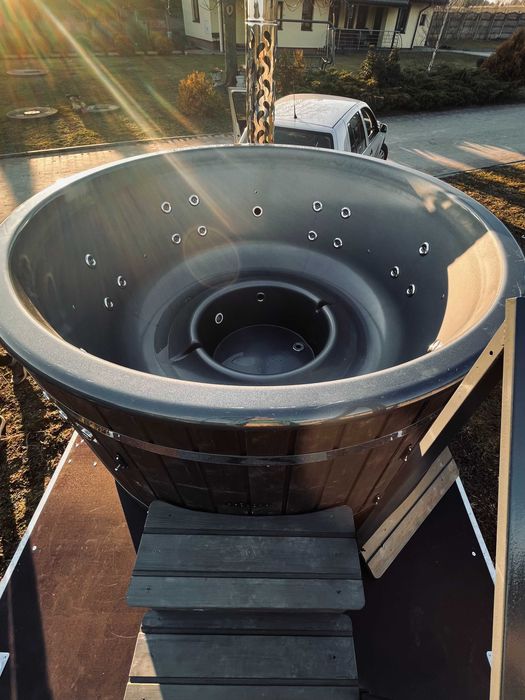 Mobilna Balia Jacuzzi Ruska Balia na Wynajem Hydromasaż Aeromasaż