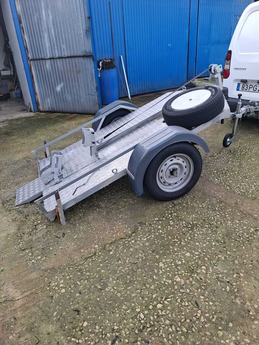 Atrelado/Reboque para Mota com rampas