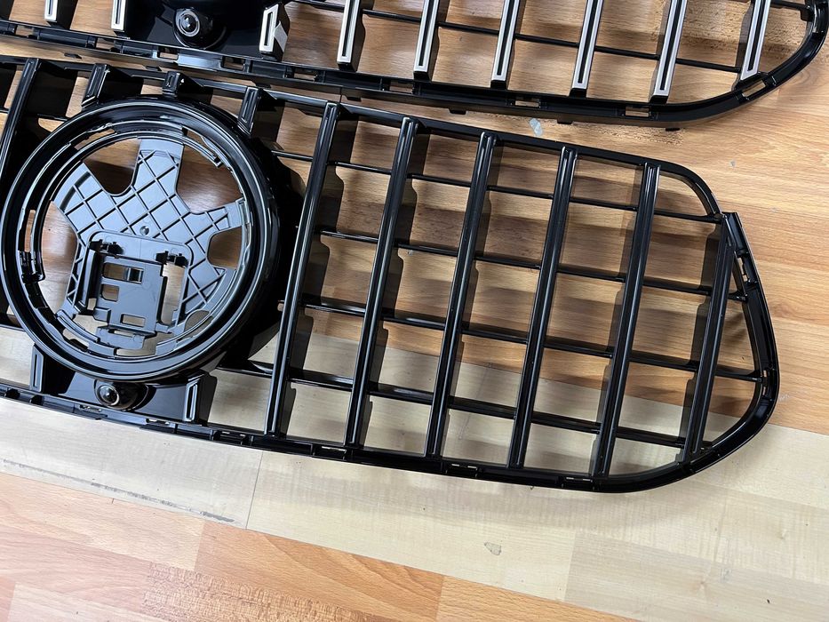 Решетка w167 amg GLE Mercedes 2023+ амг стиль GT е53 гриль