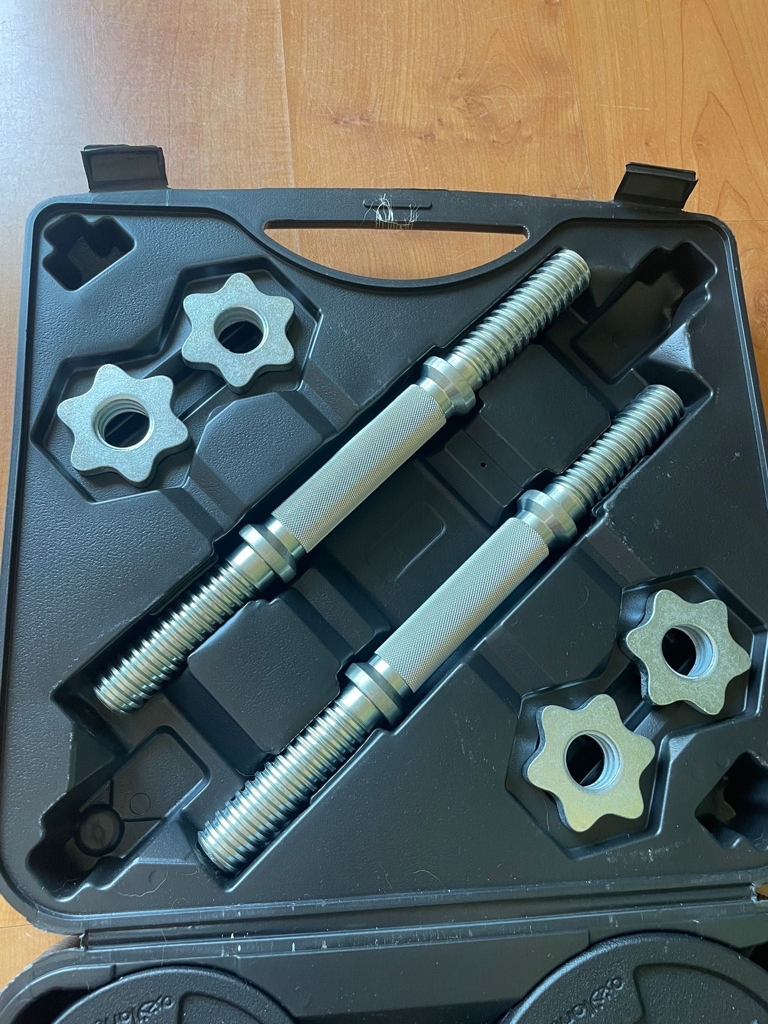 Conjunto halteres musculação, NOVO!
