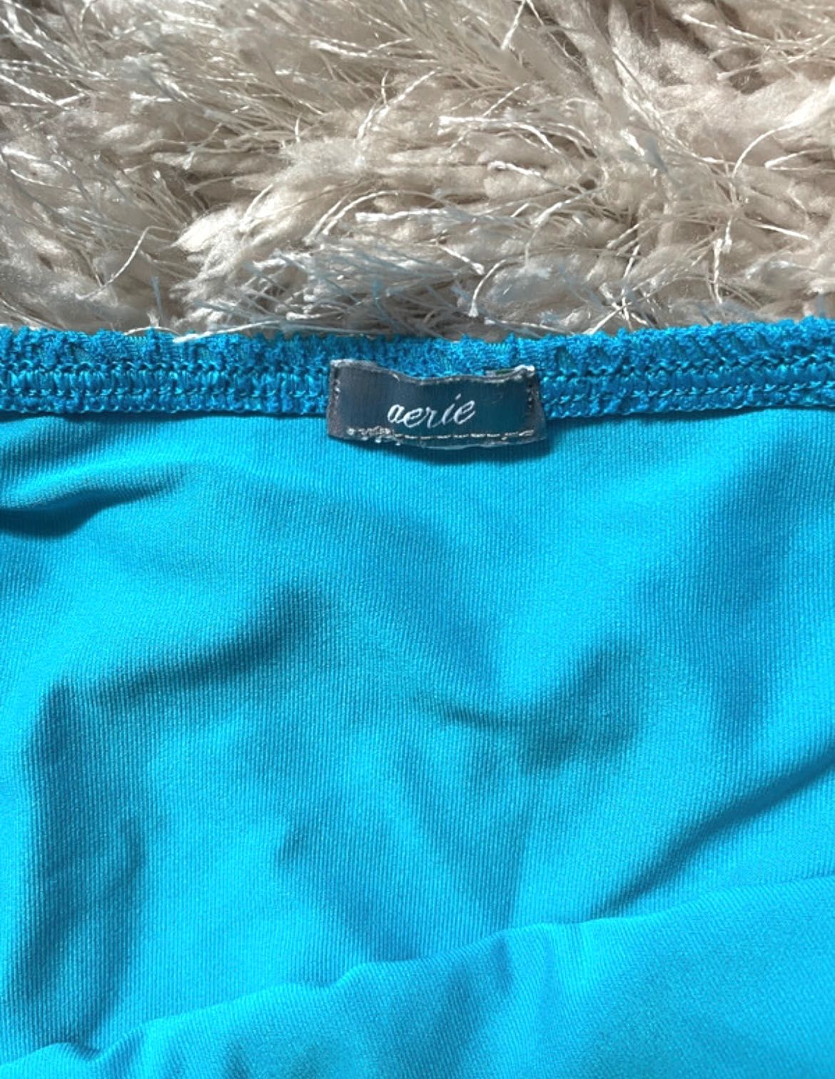 Niebieski kostium kąpielowy bikini 34B 75B Aerie