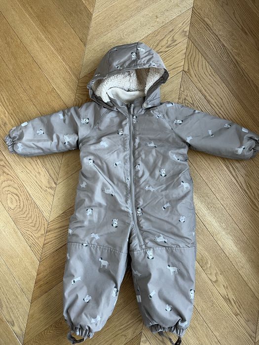 Kombinezon zimowy H&M pieski rozmiar 92